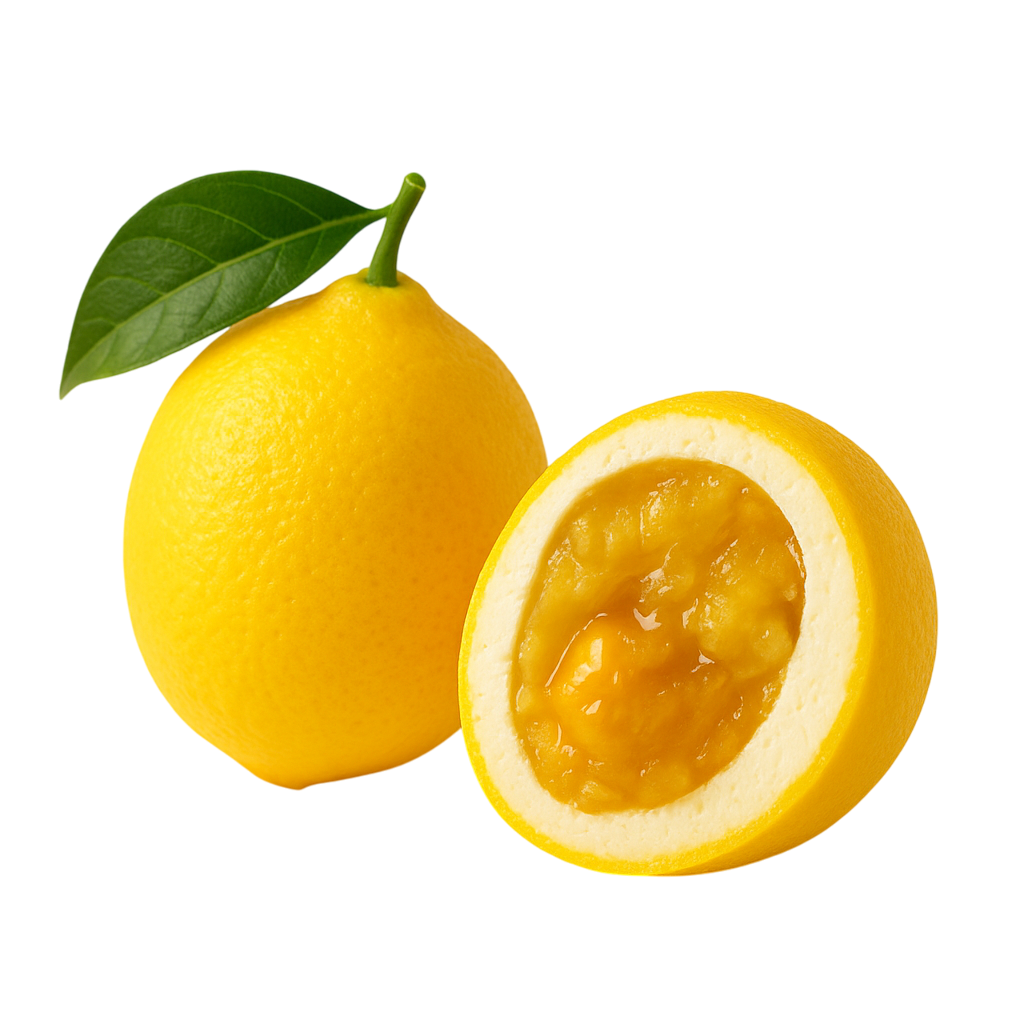Zitronen Dessert – Realistisches Luxus Frucht Dessert (120g) | Maison de Patifruits