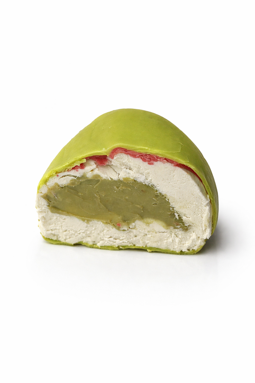 Realistisches Pistazien Frucht Dessert in (120g)